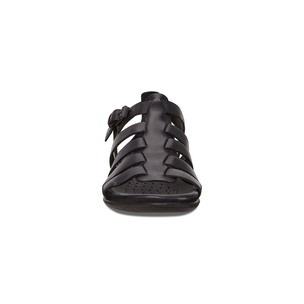 Sandalias Mujer - ECCO Flash Flat - Negros - EAZ712690